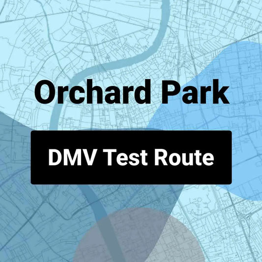 Orchard Park, New York DMV Driving Test Routes