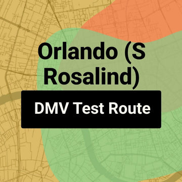 Orlando (S Rosalind), Florida DMV Driving Test Routes