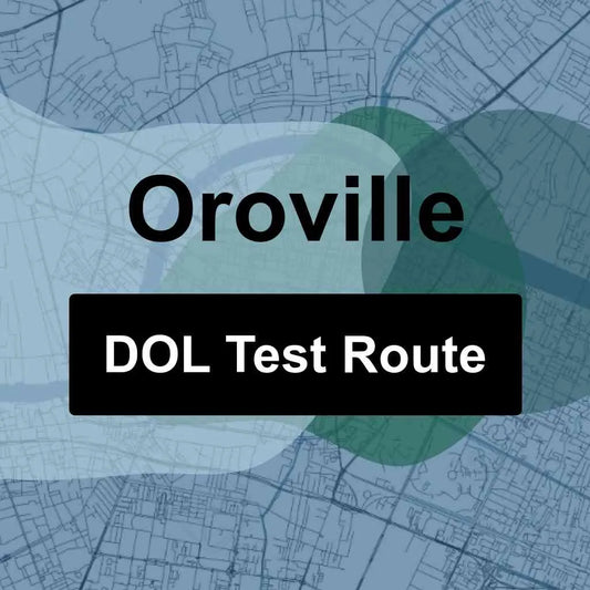 Oroville, Washington DOL Driving Test Routes