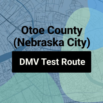Otoe County (Nebraska City), Nebraska DMV Driving Test Routes