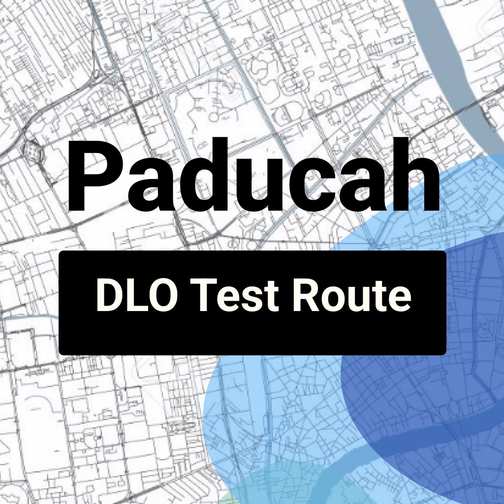 Paducah, Kentucky DLO Driving Test Routes