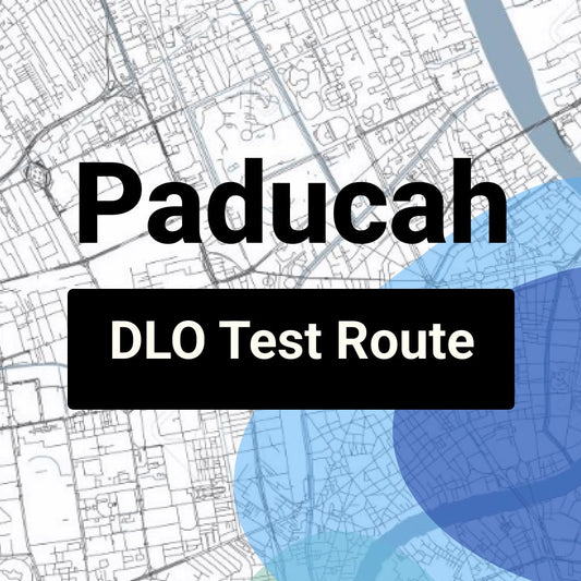 Paducah, Kentucky DLO Driving Test Routes