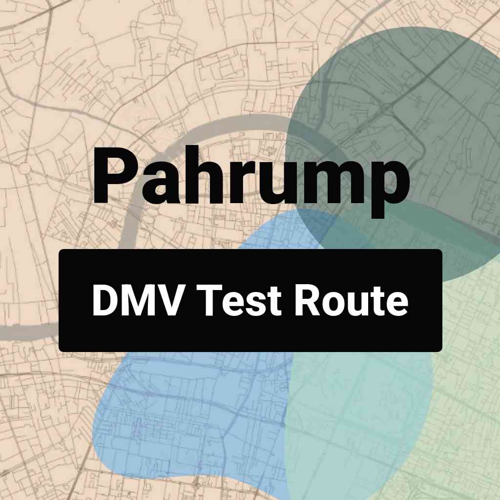 Pahrump, Nevada DMV Driving Test Routes