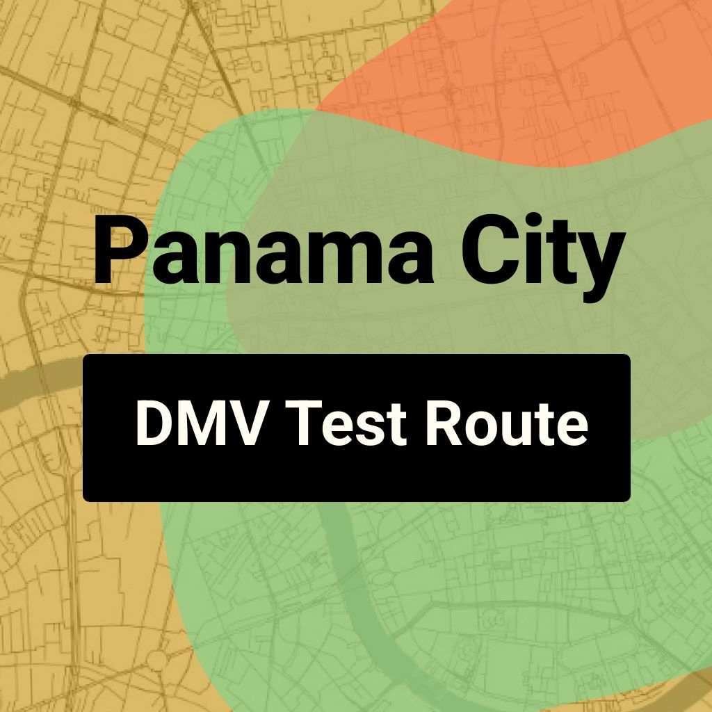 Panama City, Florida DMV Driving Test Routes