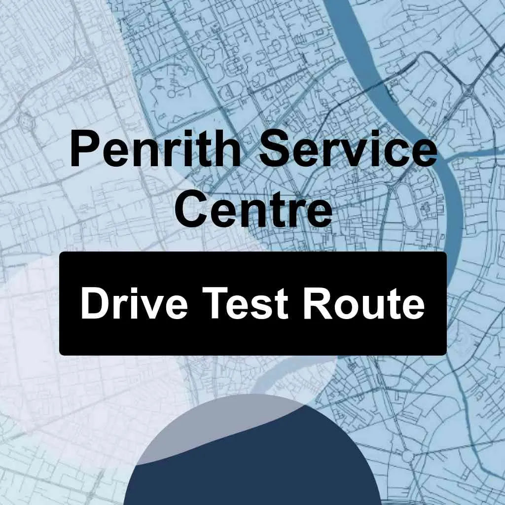 Penrith Service Centre, New South Wales (NSW) Driving Test Routes