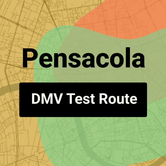 Pensacola, Florida DMV Driving Test Routes