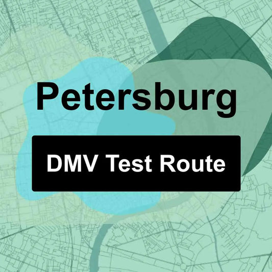 Petersburg, Virginia DMV Driving Test Routes