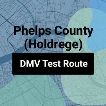 Phelps County (Holdrege), Nebraska DMV Driving Test Routes