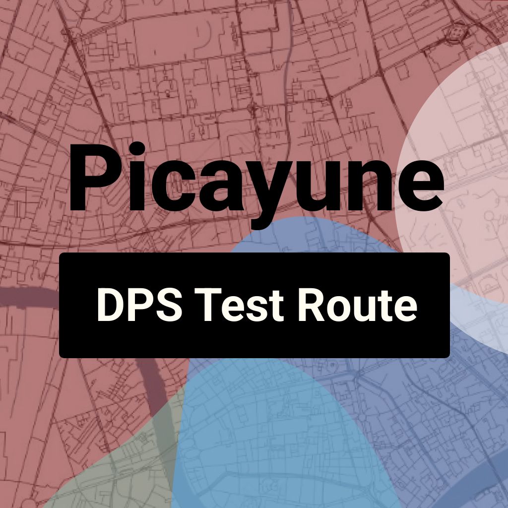Picayune DPS, Mississippi DMV Driving Test Routes