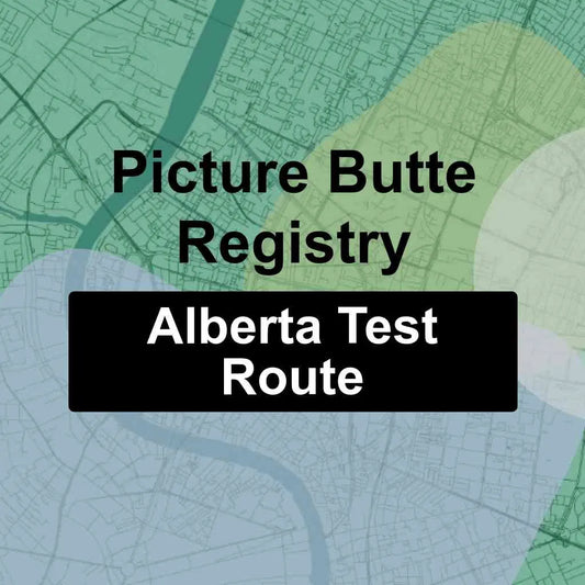 Picture Butte Registry Ltd., Alberta AMA Driving Test Routes