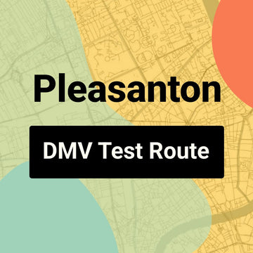 Pleasanton DMV Road Test Centre Routes