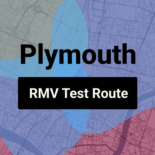 Plymouth, Massachusetts RMV Driving Test Routes