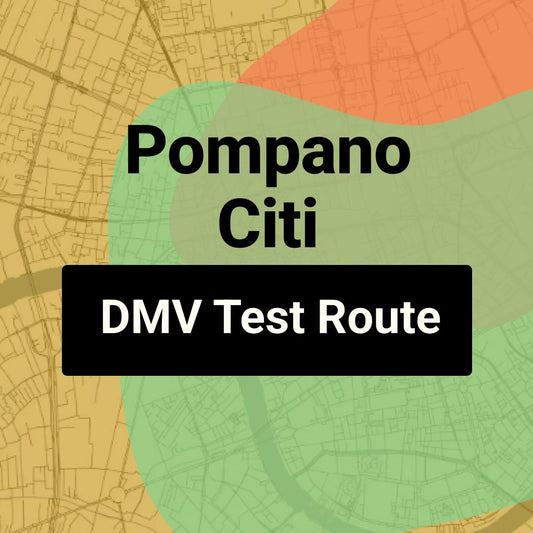 Pompano Citi, Florida DMV Driving Test Routes