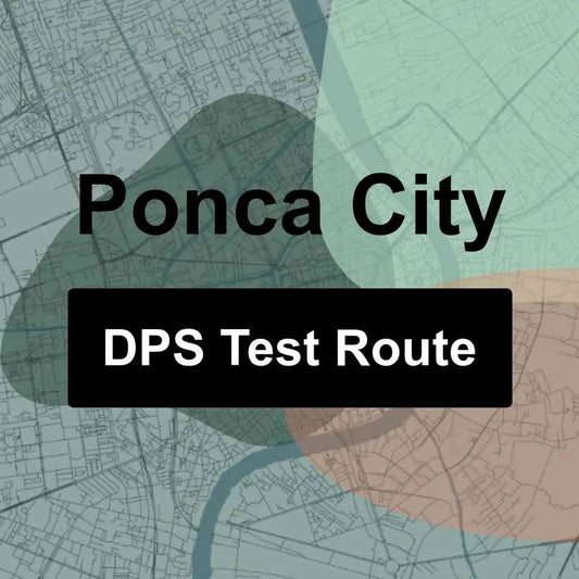 Ponca City, Oklahoma DPS Driving Test Routes
