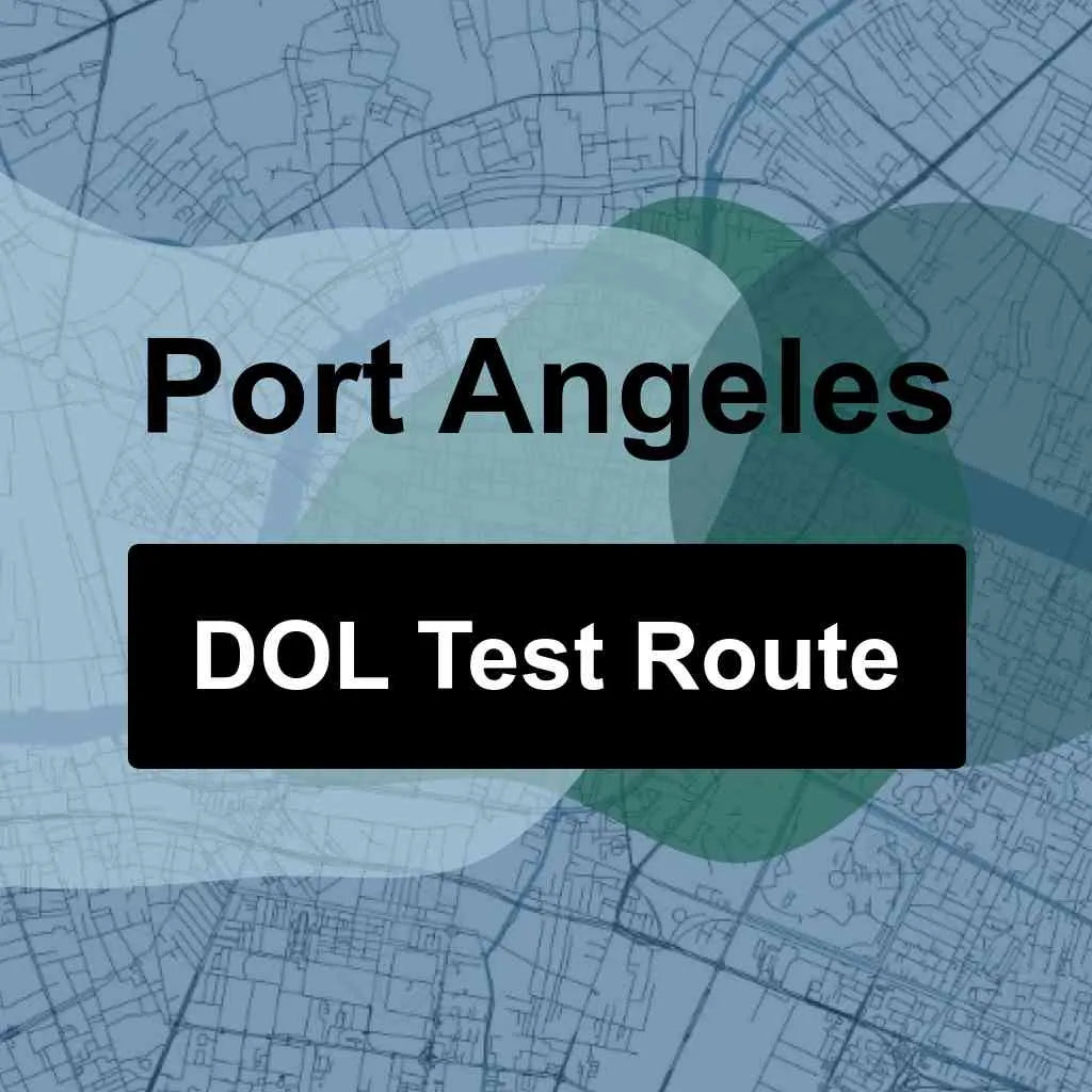 Port Angeles, Washington DOL Driving Test Routes