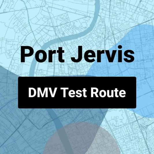 Port Jervis, New York DMV Driving Test Routes