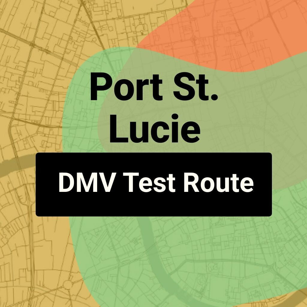 Port St. Lucie, Florida DMV Driving Test Routes