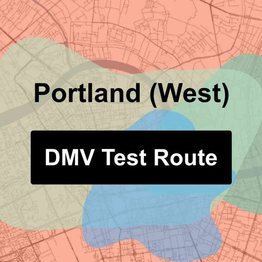 Portland (West), Oregon DMV Driving Test Routes