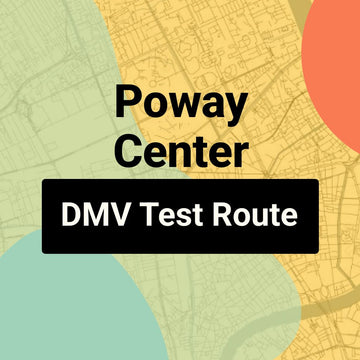 Poway Center DMV Road Test Centre Routes