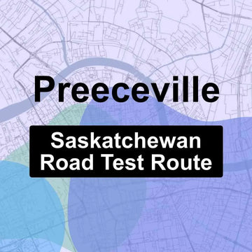 Preeceville, Saskatchewan SGI Driving Test Routes