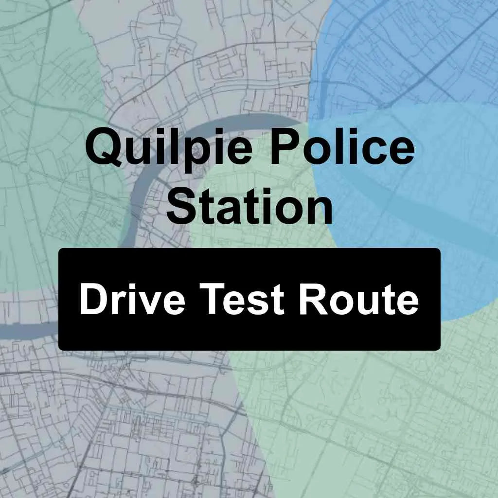 Quilpie Police Station, Queensland (QLD)  Driving Test Routes