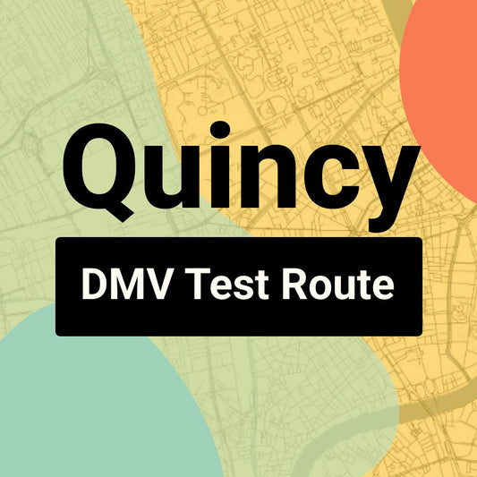 Quincy DMV Road Test Centre Routes
