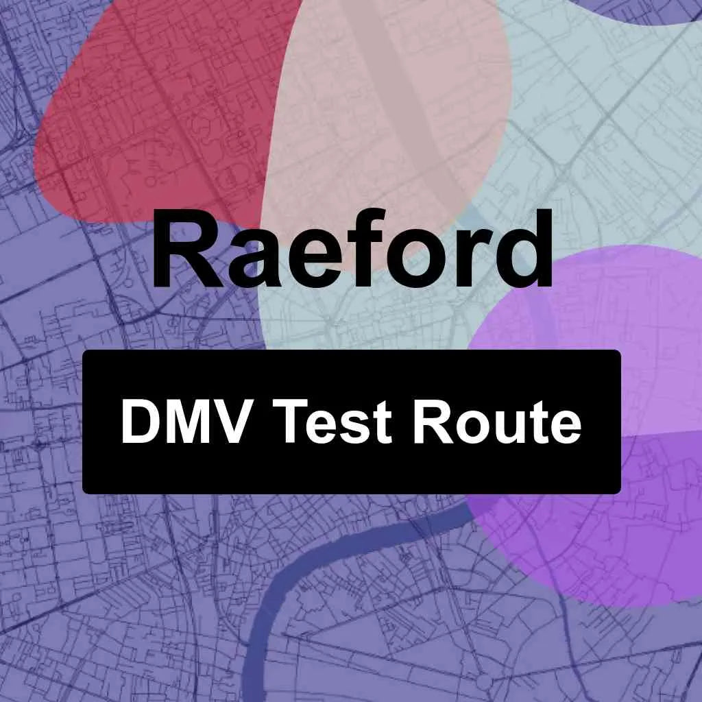 Raeford, North Carolina DMV Driving Test Routes