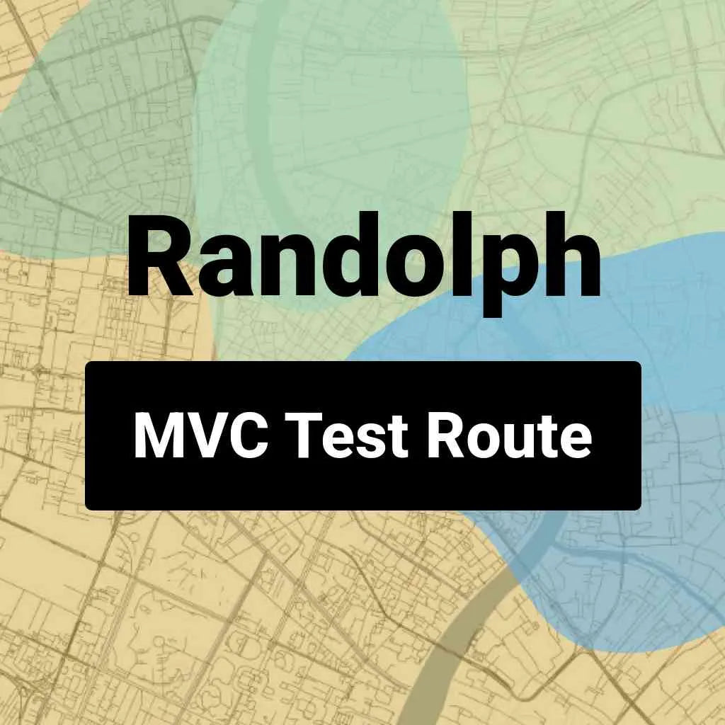 Randolph, New Jersey MVC Driving Test Routes