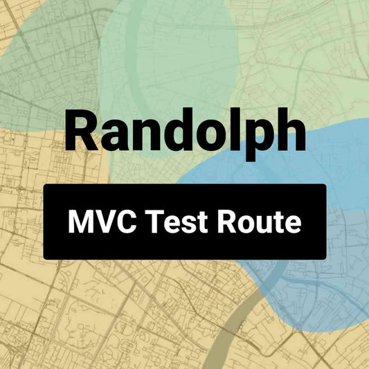 Randolph, New Jersey MVC Driving Test Routes