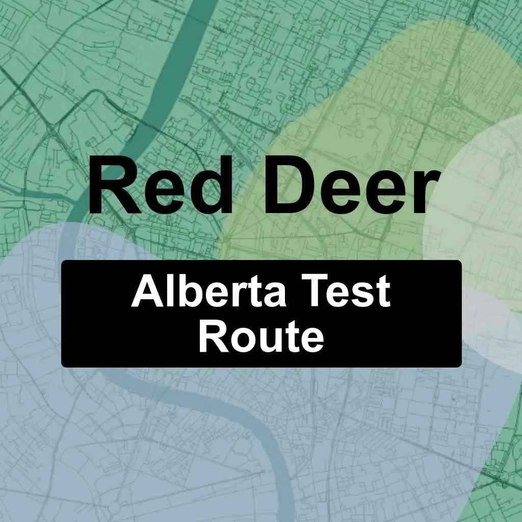 Red Deer, Alberta AMA Driving Test Routes