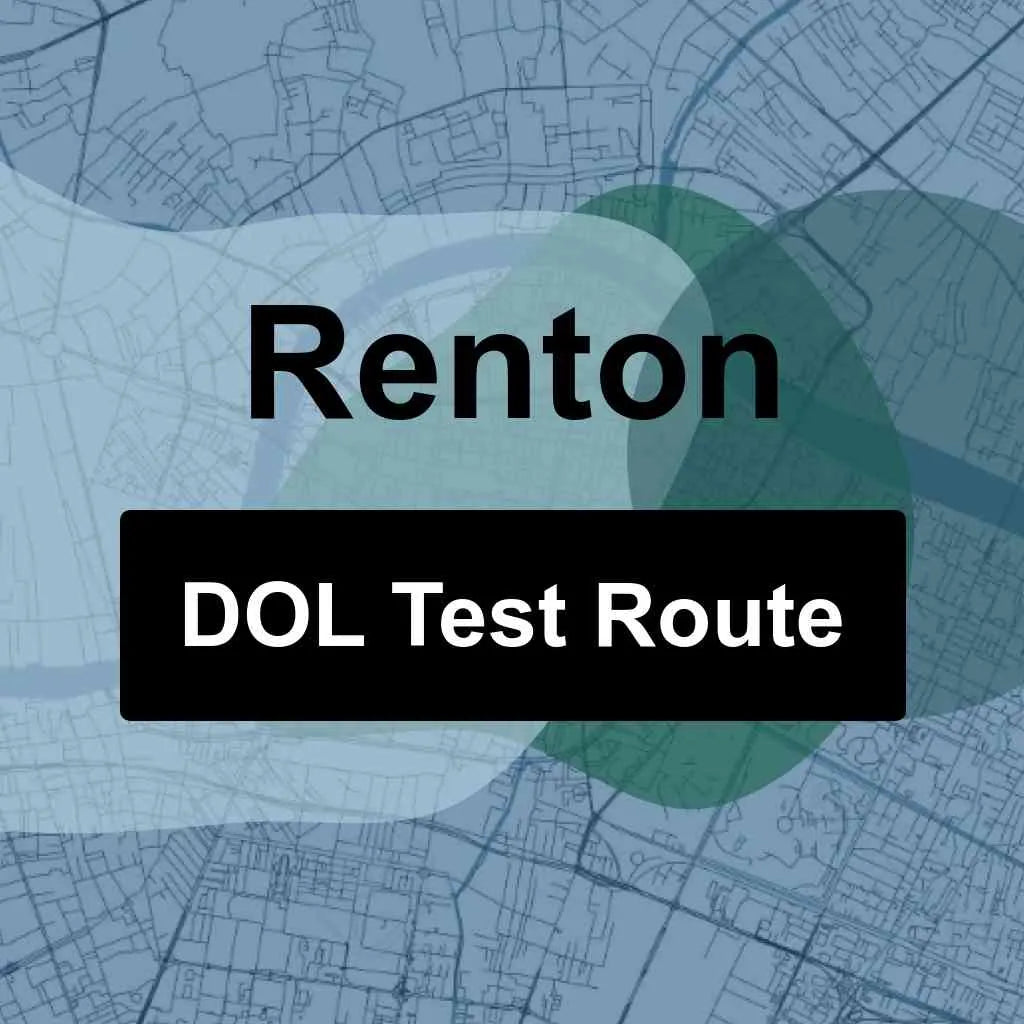 Renton, Washington DOL Driving Test Routes
