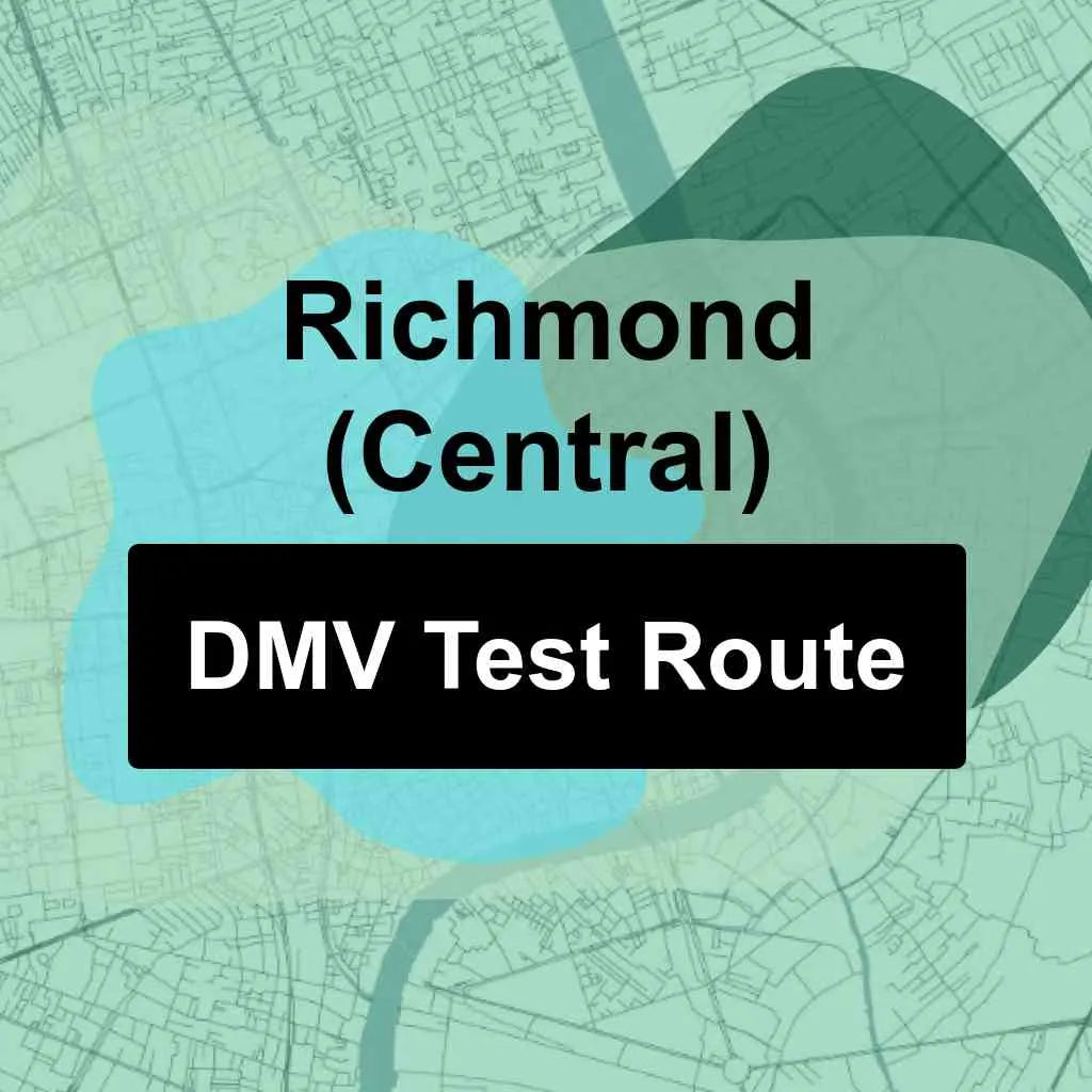 Richmond (Central), Virginia DMV Driving Test Routes