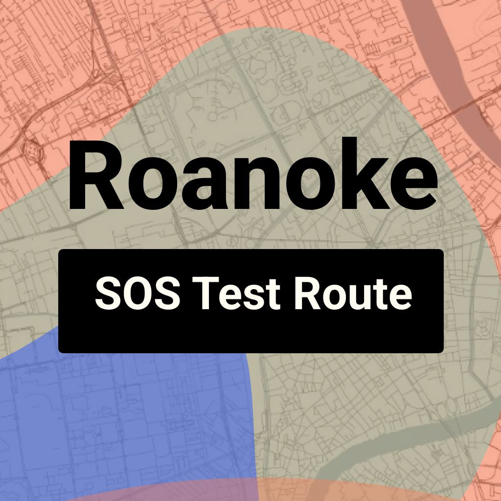 Roanoke, Illinois SOS Driving Test Routes