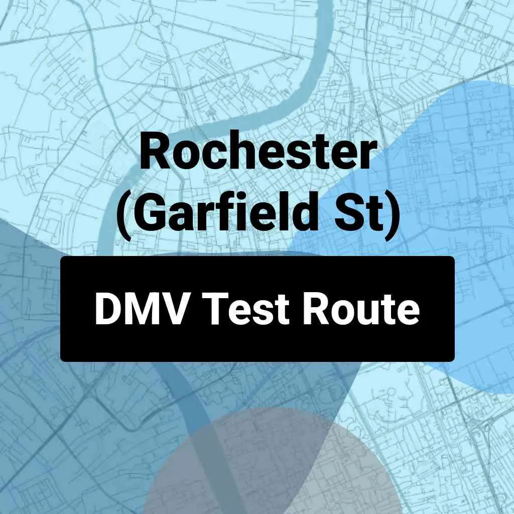 Rochester (Garfield St), New York DMV Driving Test Routes