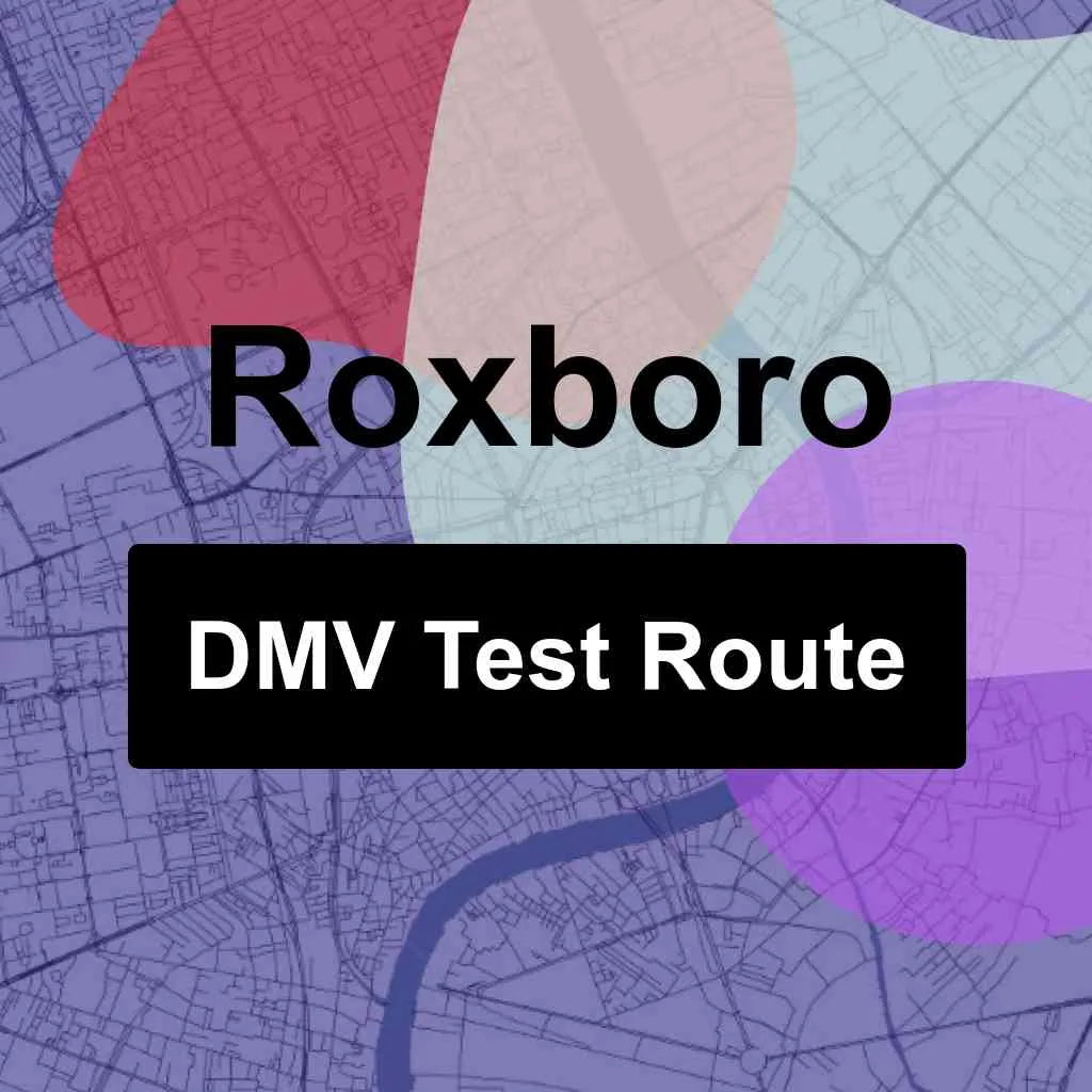 Roxboro, North Carolina DMV Driving Test Routes