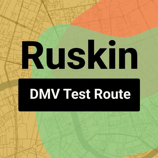 Ruskin, Florida DMV Driving Test Routes