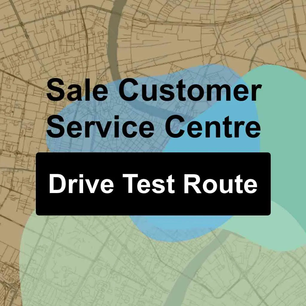 Sale Customer Service Centre, Victoria VicRoads Driving Test Routes