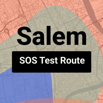 Salem, Illinois SOS Driving Test Routes
