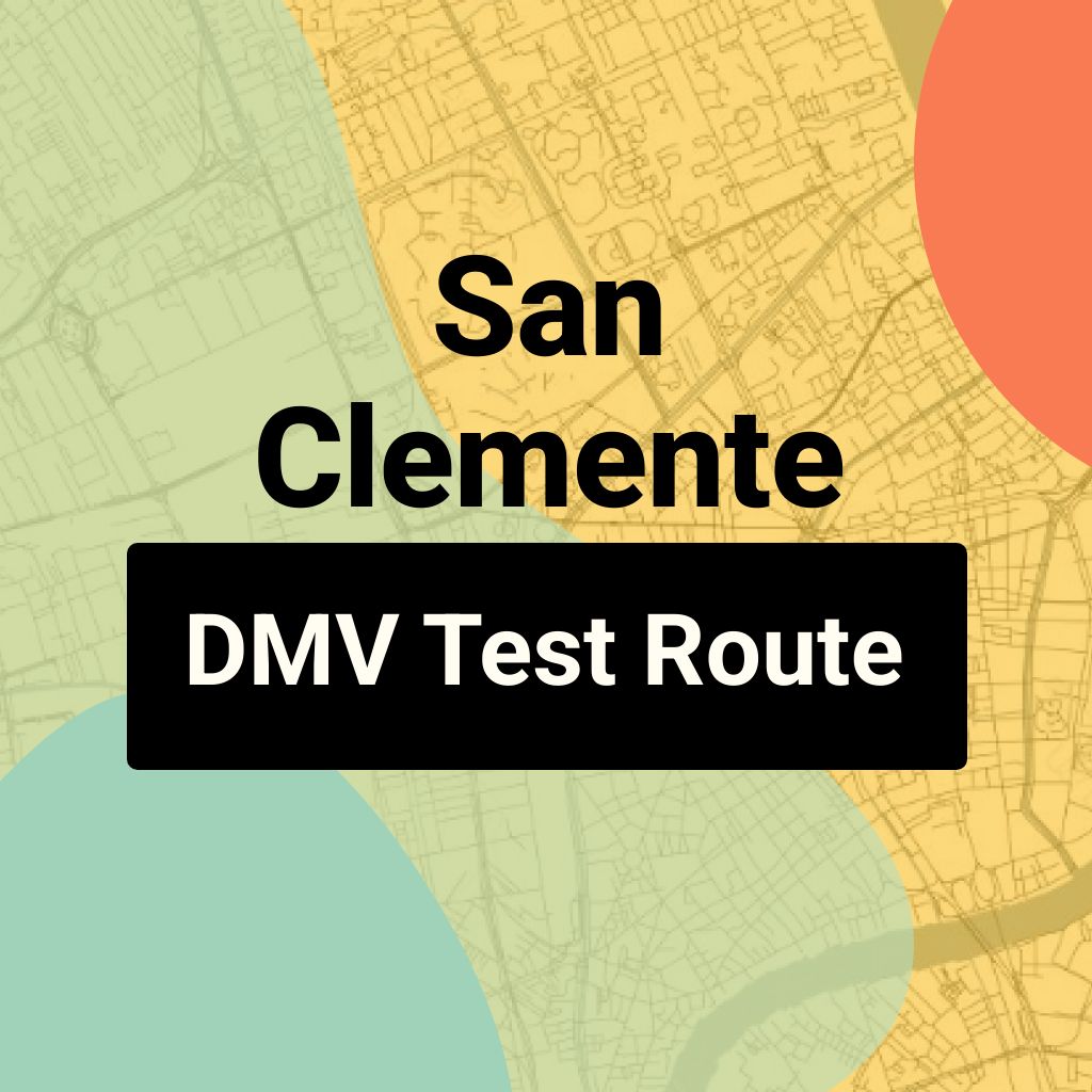 San Clemente DMV Road Test Centre Routes