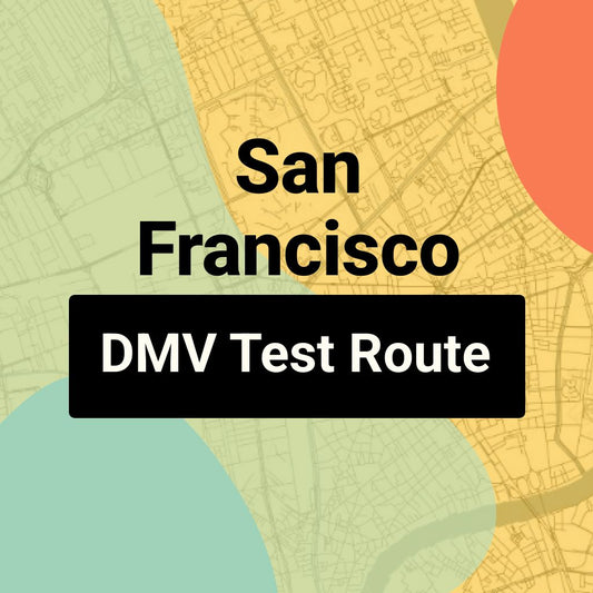 San Francisco DMV Road Test Centre Routes