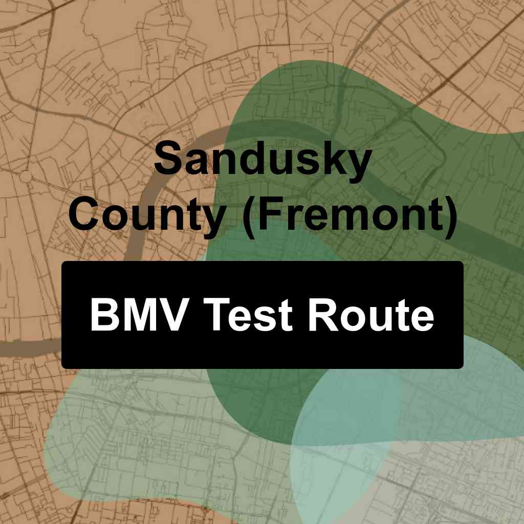 Sandusky County (Fremont), Ohio BMV Driving Test