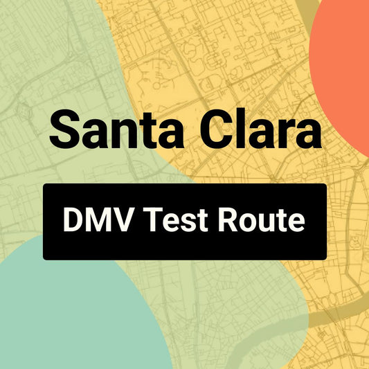 Santa Clara DMV Road Test Centre Routes