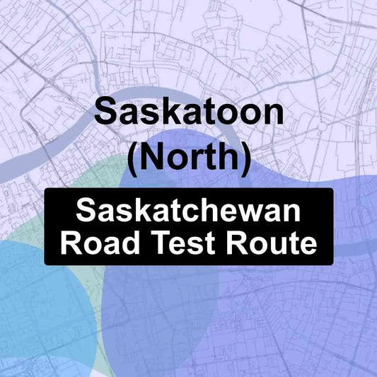 Saskatoon (North), Saskatchewan SGI Driving Test Routes
