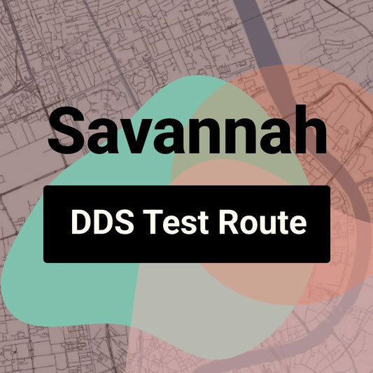Savannah, Georgia DDS Driving Test Routes