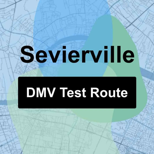 Sevierville, Tennessee DMV Driving Test Routes