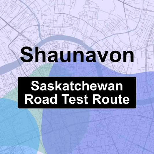 Shaunavon, Saskatchewan SGI Driving Test Routes