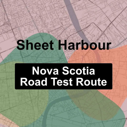 Sheet Harbour, Nova Scotia Access Driving Test Routes