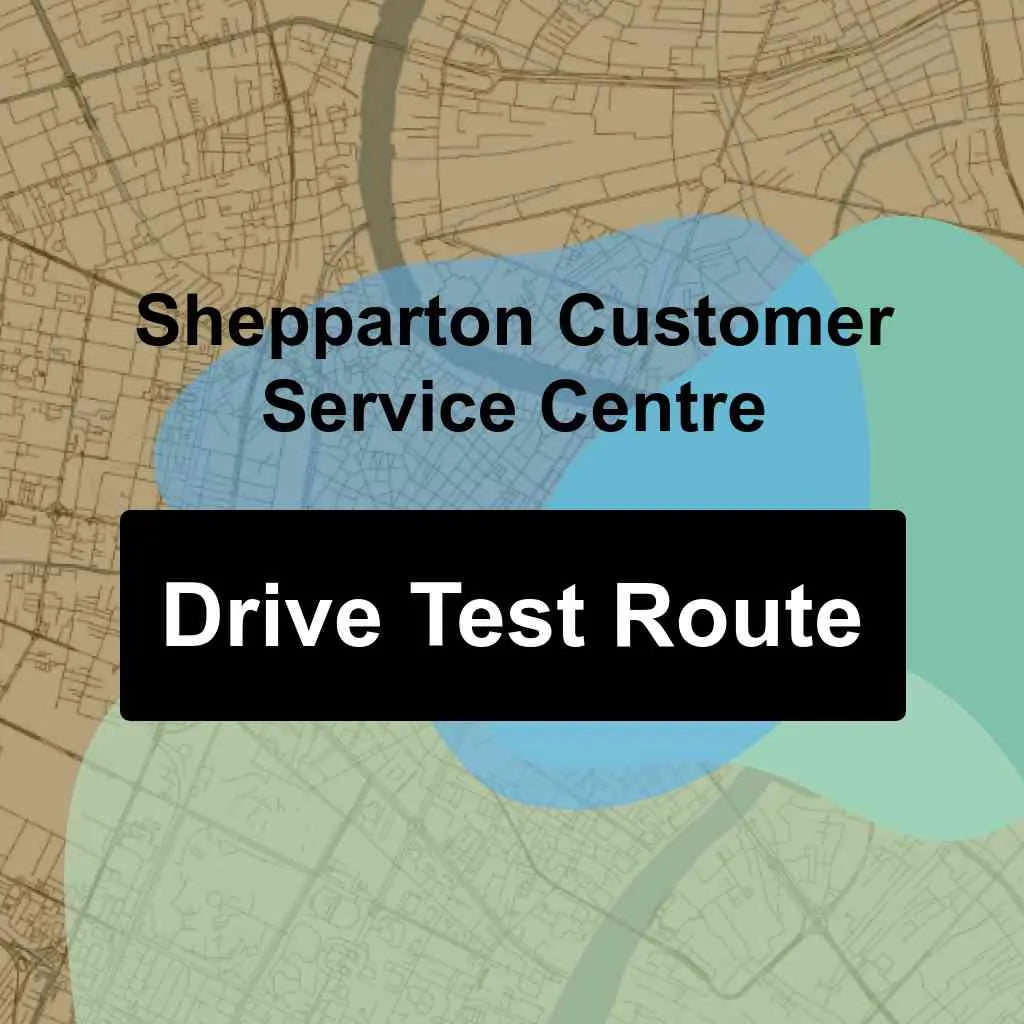 Shepparton Customer Service Centre, Victoria VicRoads Driving Test Routes