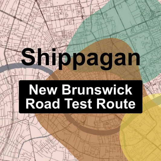 Shippagan, New Brunswick SNB Driving Test Routes