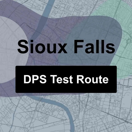 Sioux Falls, South Dakota DPS Driving Test Routes